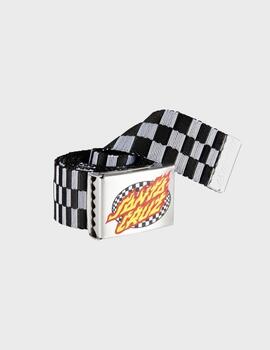 Cinturón Santa Cruz Belt Oval Check Flame