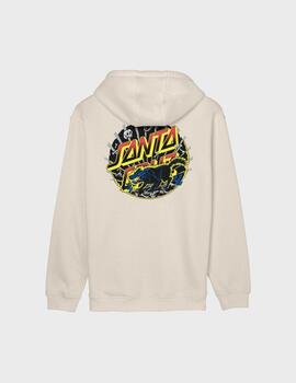 Sudadera Santa Cruz Hood Kendal Wolf Dot