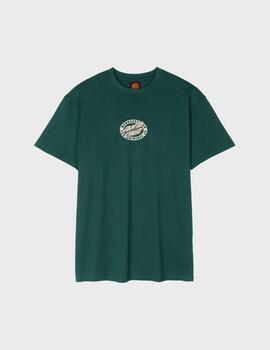 Camiseta Santa Cruz MFG Oval Dot Front Rainforest