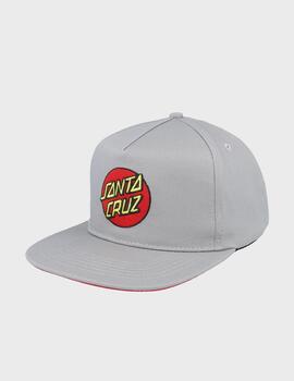 Gorra Santa Cruz Dot Snapback Stone Grey