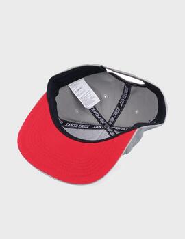 Gorra Santa Cruz Dot Snapback Stone Grey