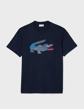 Camiseta Lacoste TH3603-00 Azul Marino