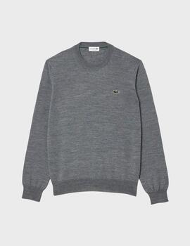 Jersey Lacoste Regular Fit AH3225-00 CCA Gris