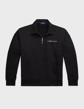 Sudadera Polo Ralph Lauren Half Zip Black