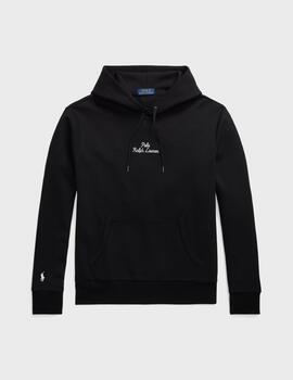 Sudadera Polo Ralph Lauren Hoodie Double KNT Black