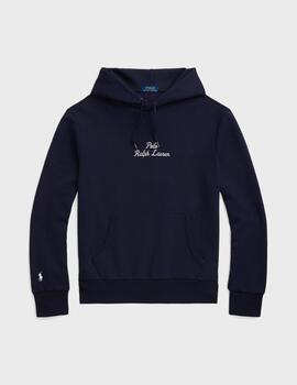 Sudadera Polo Ralph Lauren Hoodie Double KNT Navy