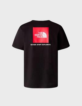 Camiseta The North Face M S/S BOX NSE TEE Black