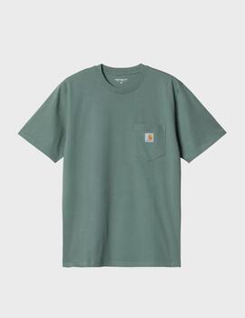 Camiseta Carhartt WIP S/S Pocket T-shirt Silver Pi