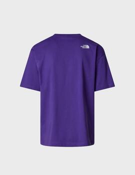 Camiseta The North Face U Axys S/S Tee Peak Purple