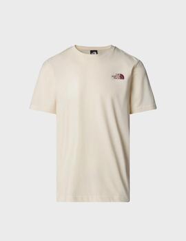 Camiseta The North Face M S/S Tee Topographic Dune