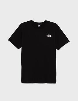 Camiseta The North Face M S/S Tee Topographic Blac