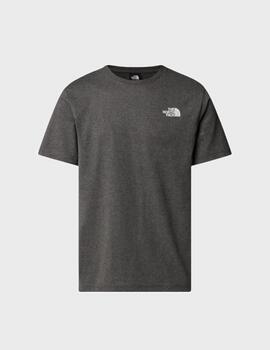 Camiseta The North Face M S/S Redbox Tee Grey