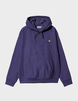 Sudadera Carhartt WIP Hooded American Script Aura