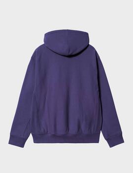 Sudadera Carhartt WIP Hooded American Script Aura