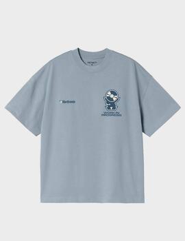 Camiseta Carhartt WIP S/S Harttronix Frosted Blue