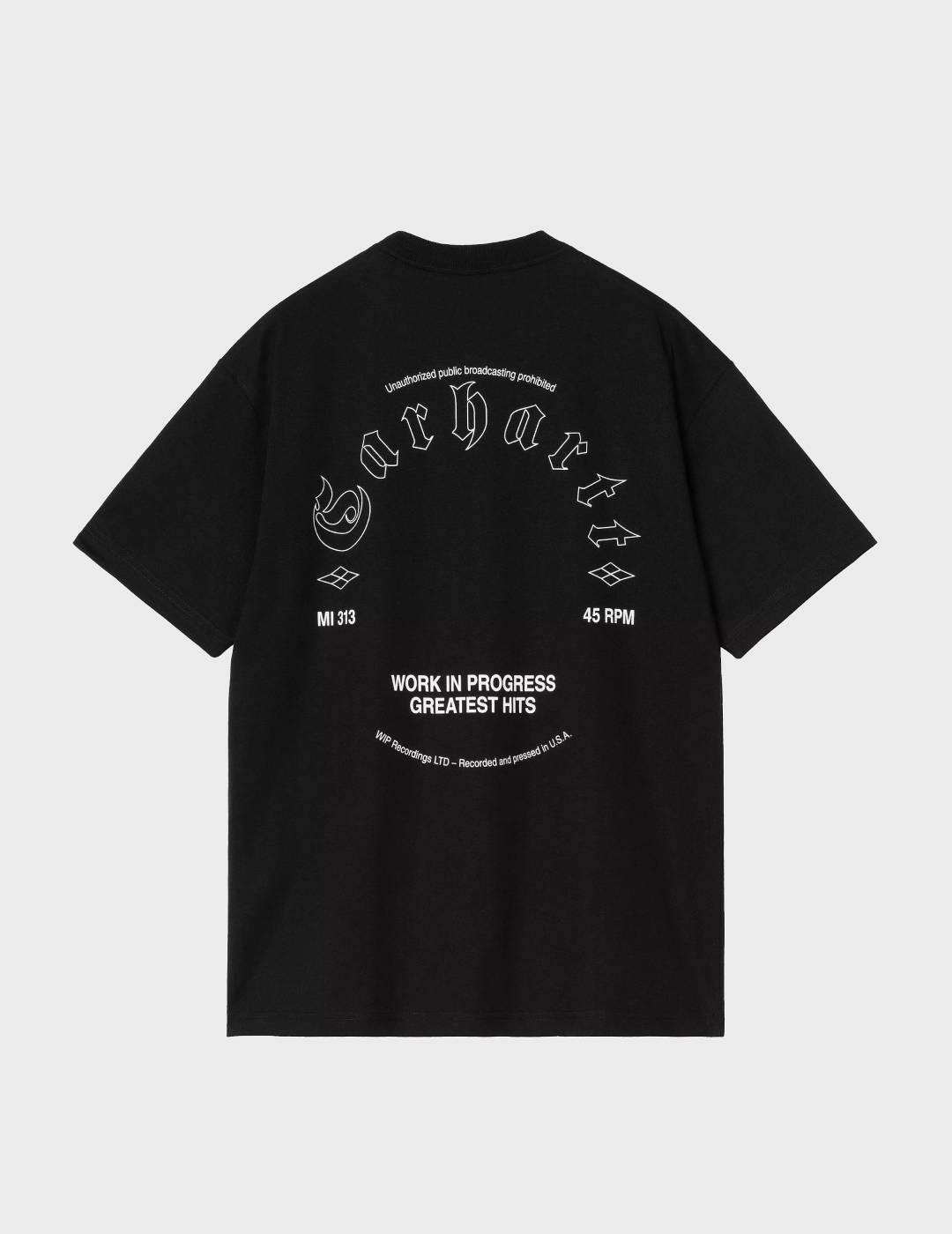 Camiseta Carhartt WIP S/S Greatest Hits Black/White