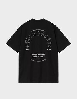 Camiseta Carhartt WIP S/S Greatest Hits Black/White