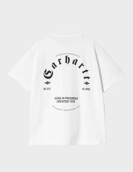 Camiseta Carhartt WIP S/S Greatest Hits White/Black