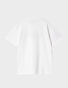 Camiseta Carhartt WIP S/S Label Script White