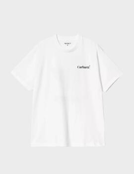 Camiseta Carhartt WIP S/S Fold Duck White