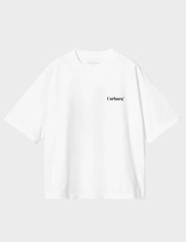 Camiseta Carhartt WIP W´S/S Fold Leo White