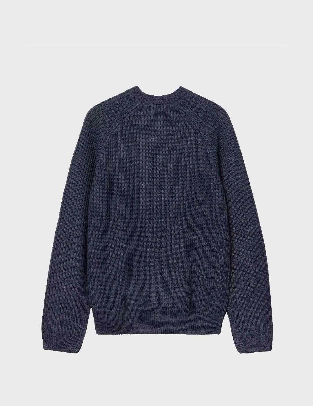 Jersey Carhartt WIP Forth Sweater Air Force Blue