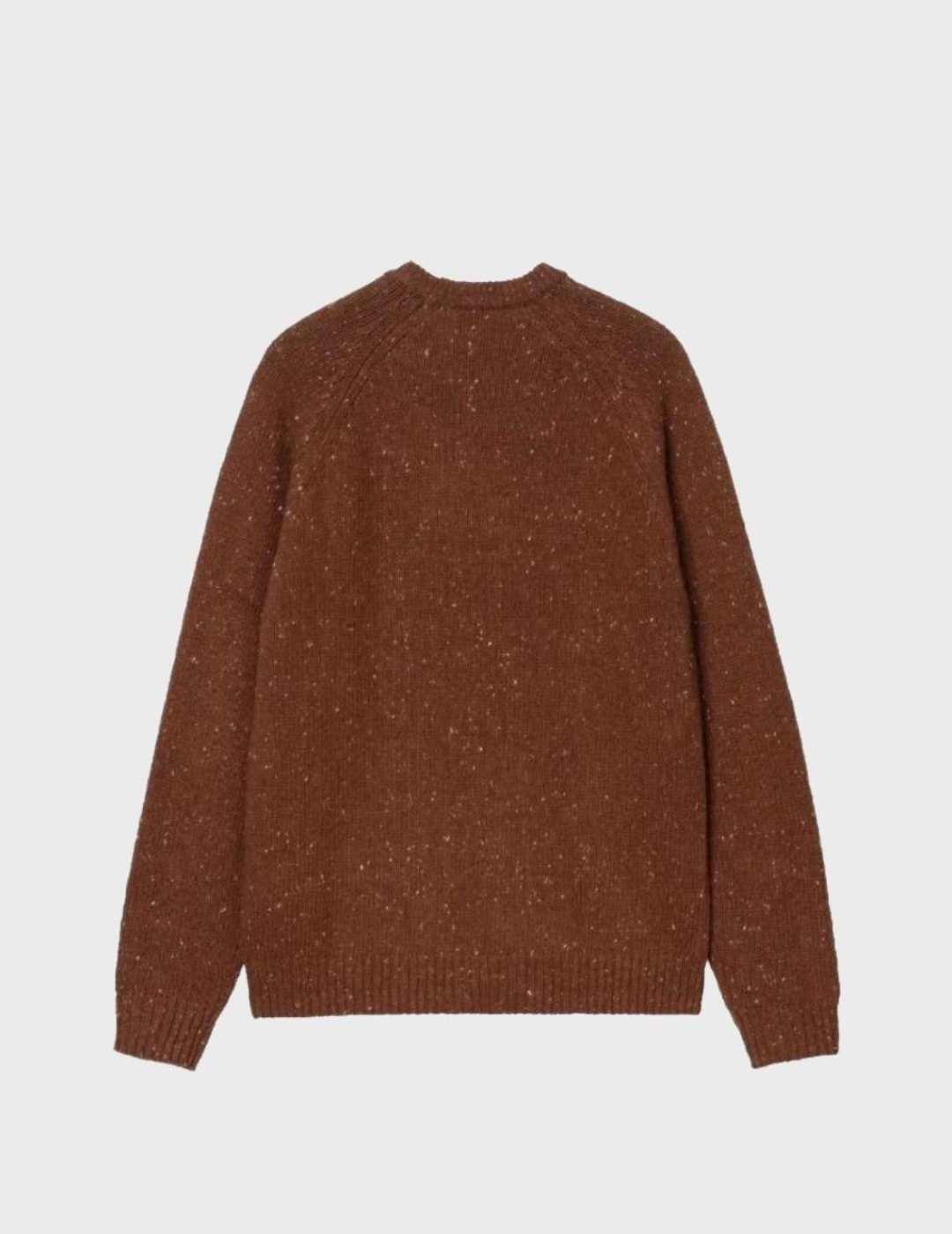 Jersey Carhartt WIP Anglistic Sweater Speckled Offroad