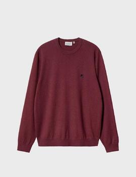 Jersey Carhartt WIP Madison Sweater Malbec