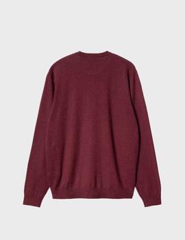 Jersey Carhartt WIP Madison Sweater Malbec