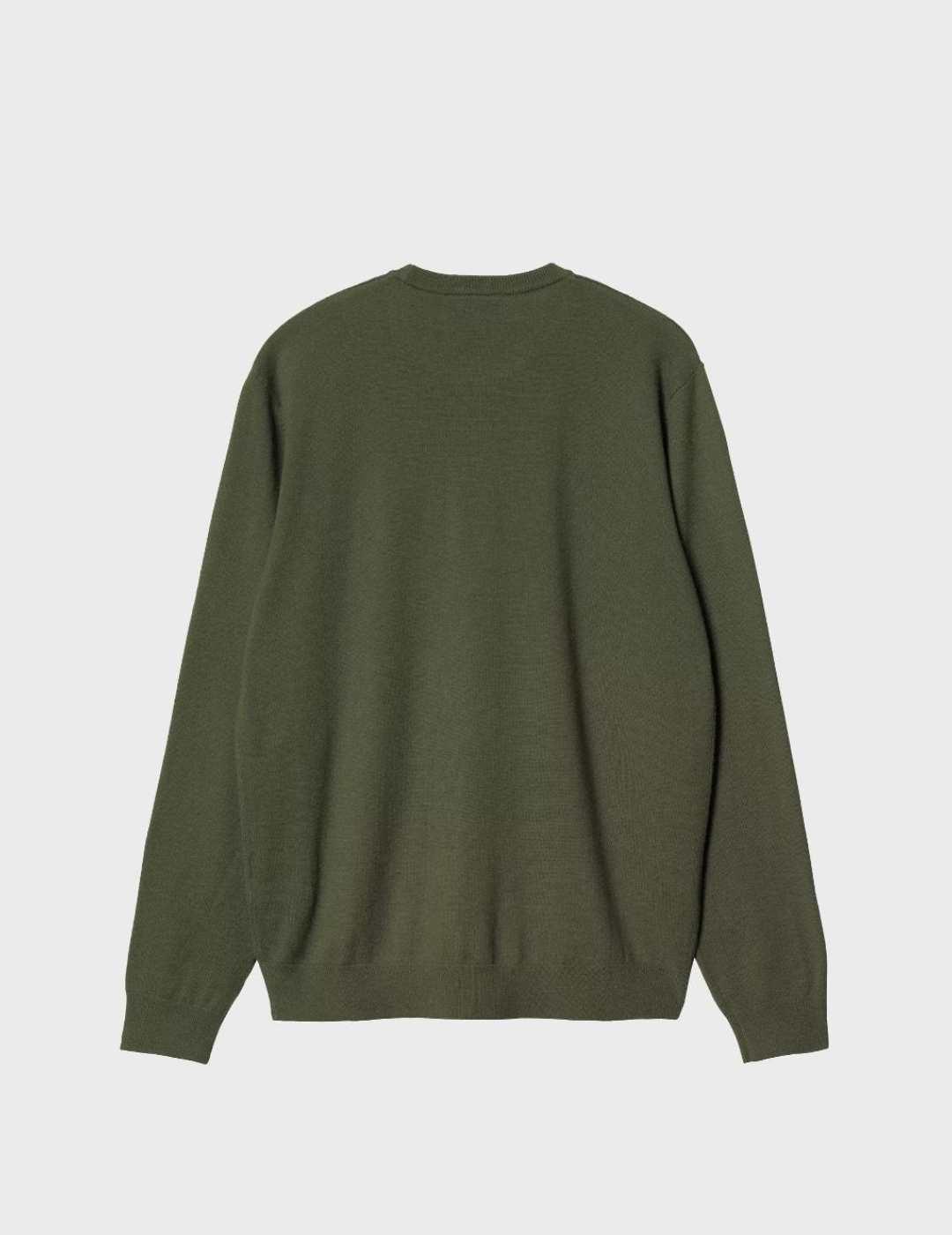 Jersey Carhartt WIP Madison Sweater Tarragon