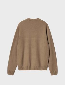 Jersey Carhartt WIP Chane Sweater Leather/Gold