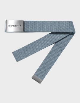 Cinturón Carhartt WIP Clip Belt Chrome FrostedBlue