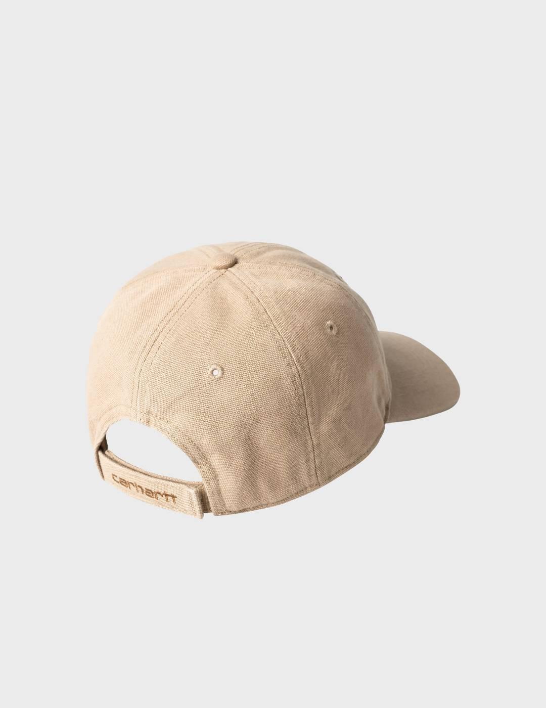 Gorra Carhartt WIP Canvas Cavas DustyHBrown /HamiltonBrown