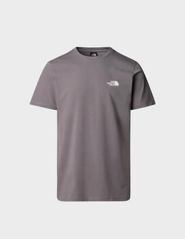 Camiseta The North Face M S/S Simple Dome SmokedPearl