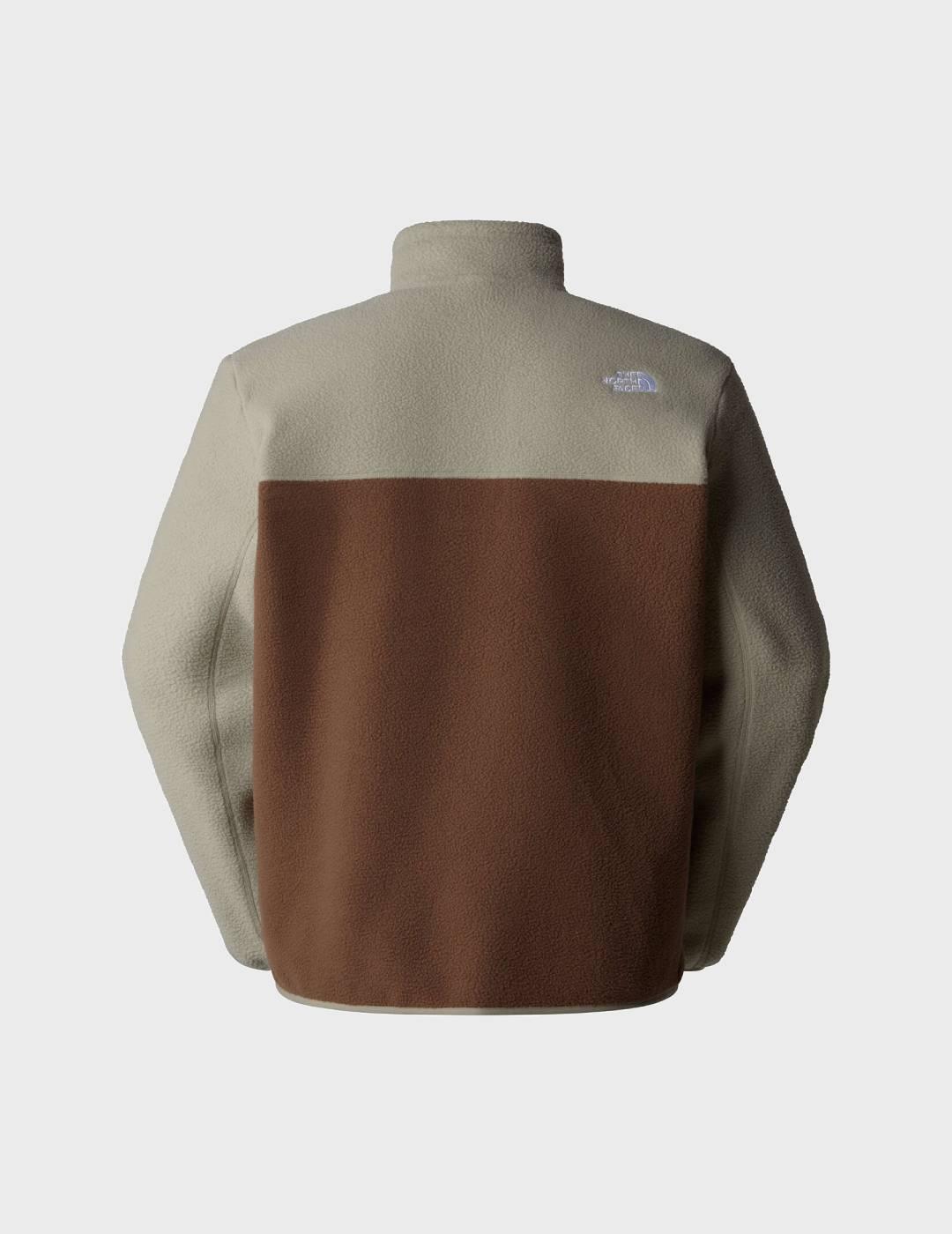 Polar The North Face M Yumiori 1/4 Zip Smokey Brown