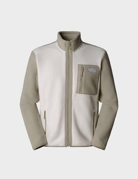 Polar The North Face M Yumiori Full Zip White Dune/ Clay