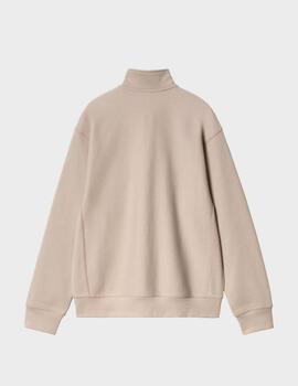 Sudadera Carhartt WIP Half Zip American ScriptSwt FleurdeSel