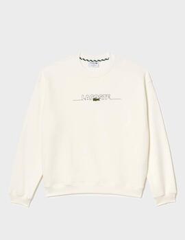 Sudadera Lacoste SH3878 00 Blanco