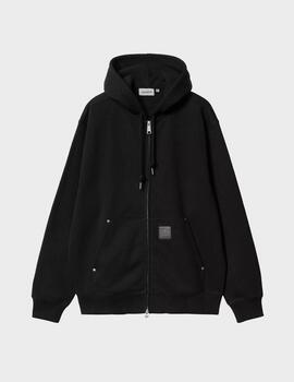 Sudadera Carhartt WIP Eldon Sweat Jacket Black