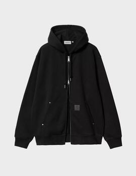 Sudadera Carhartt WIP Eldon Sweat Jacket Black