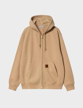 Sudadera Carhartt WIP Eldon Sweat Jacket DustyHBrown