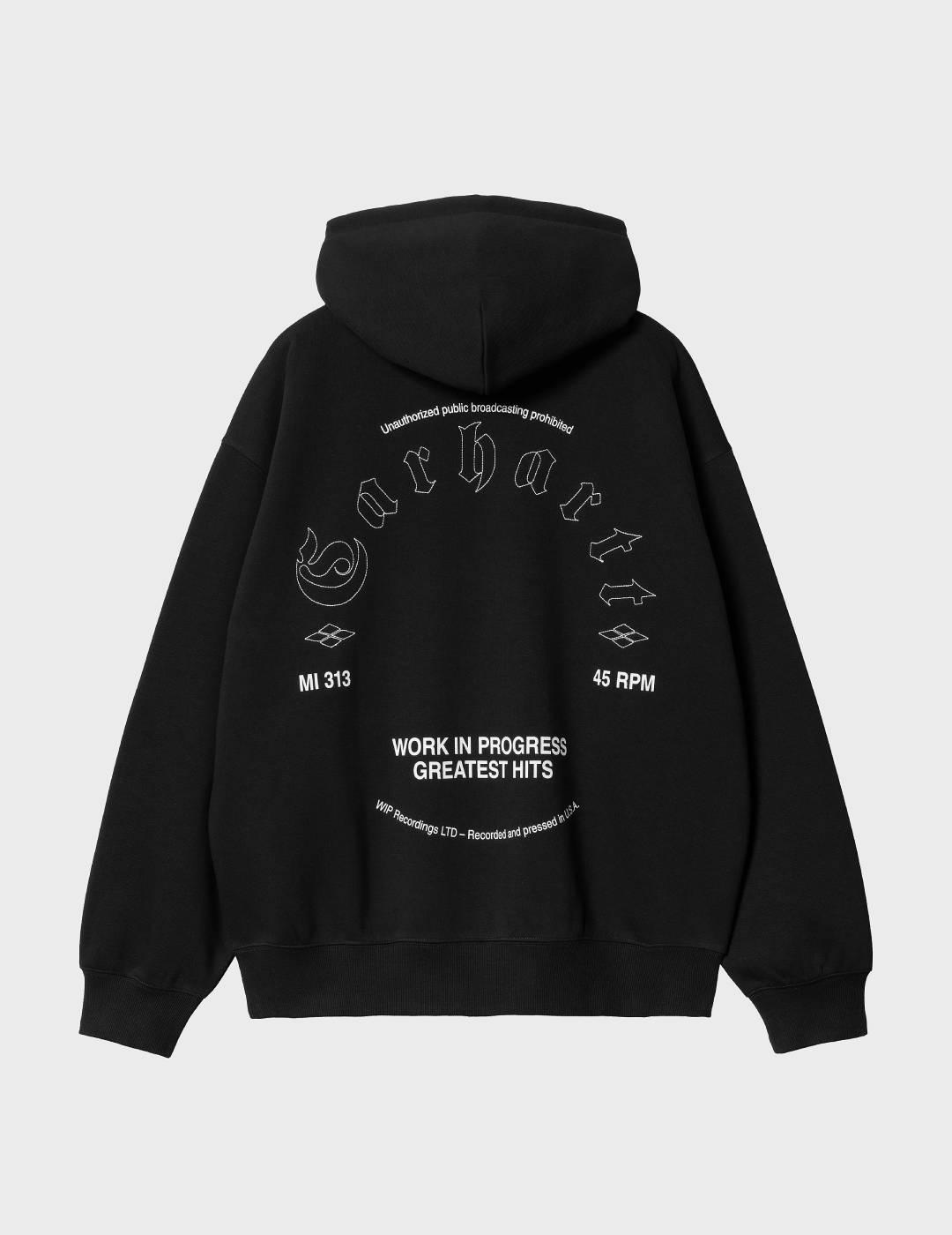 Sudadera Carhartt WIP Greatest Hits Black