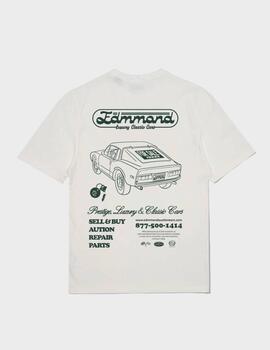 Camiseta Edmmond Studios Luxury Cars Plain off white