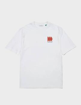 Camiseta Edmmond Studios Radio Plain White