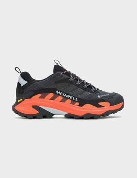 Zapatillas Merrell Moab Speed 2 GTX Black/Orange