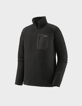 Sudadera Patagonia M´s R1 Air Zip Neck Black