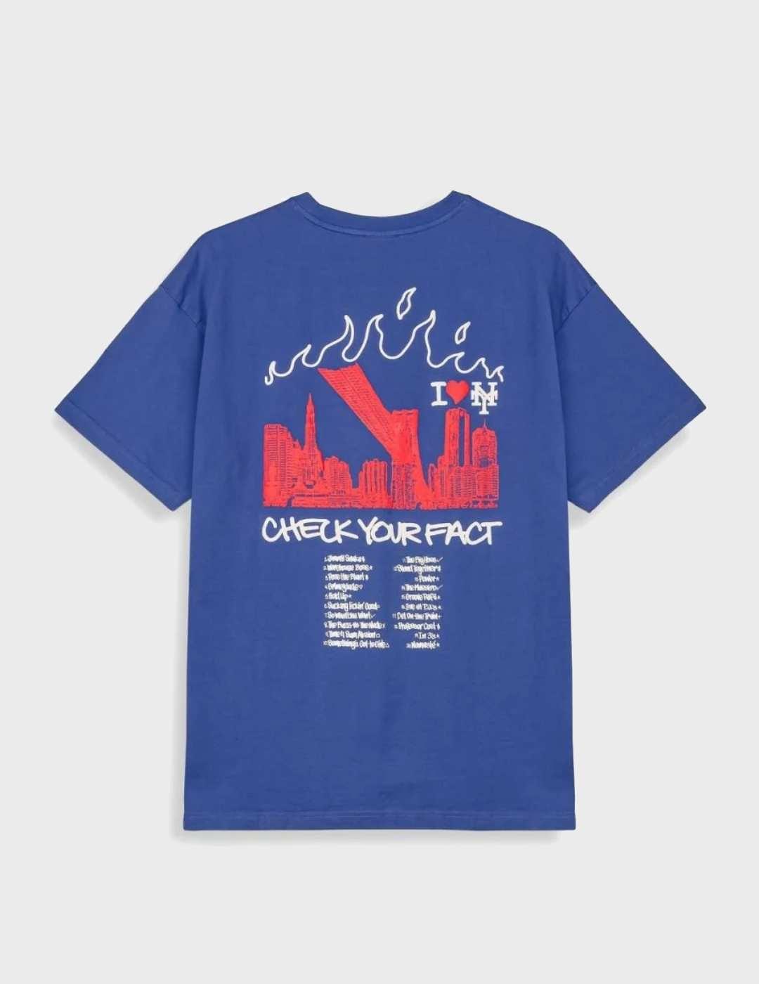 Camiseta Grimey Boys Regular Royal Blue