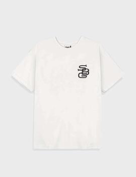 Camiseta Grimey x Sk8land Regular Off White