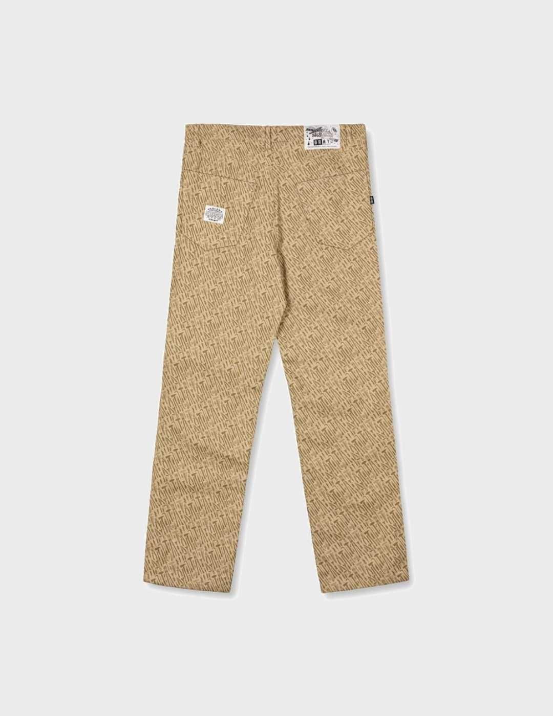 Pantalón Grimey x Sk8land Canvas Regular Brown