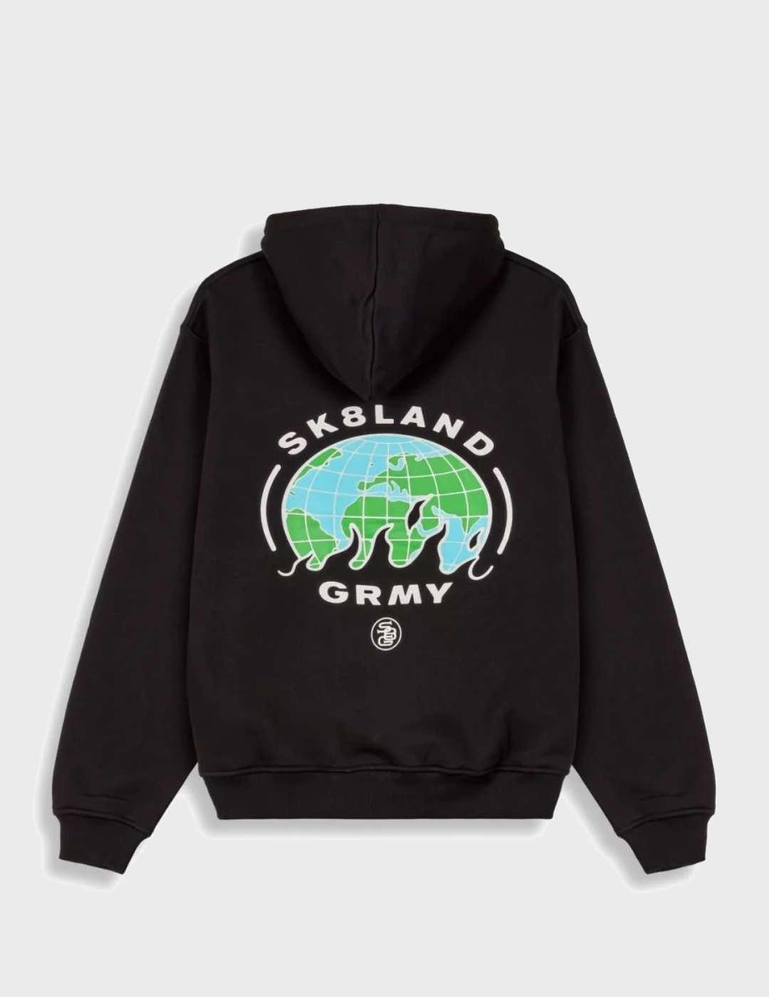 Sudadera Grimey x Sk8land Vintage Hoodie Black